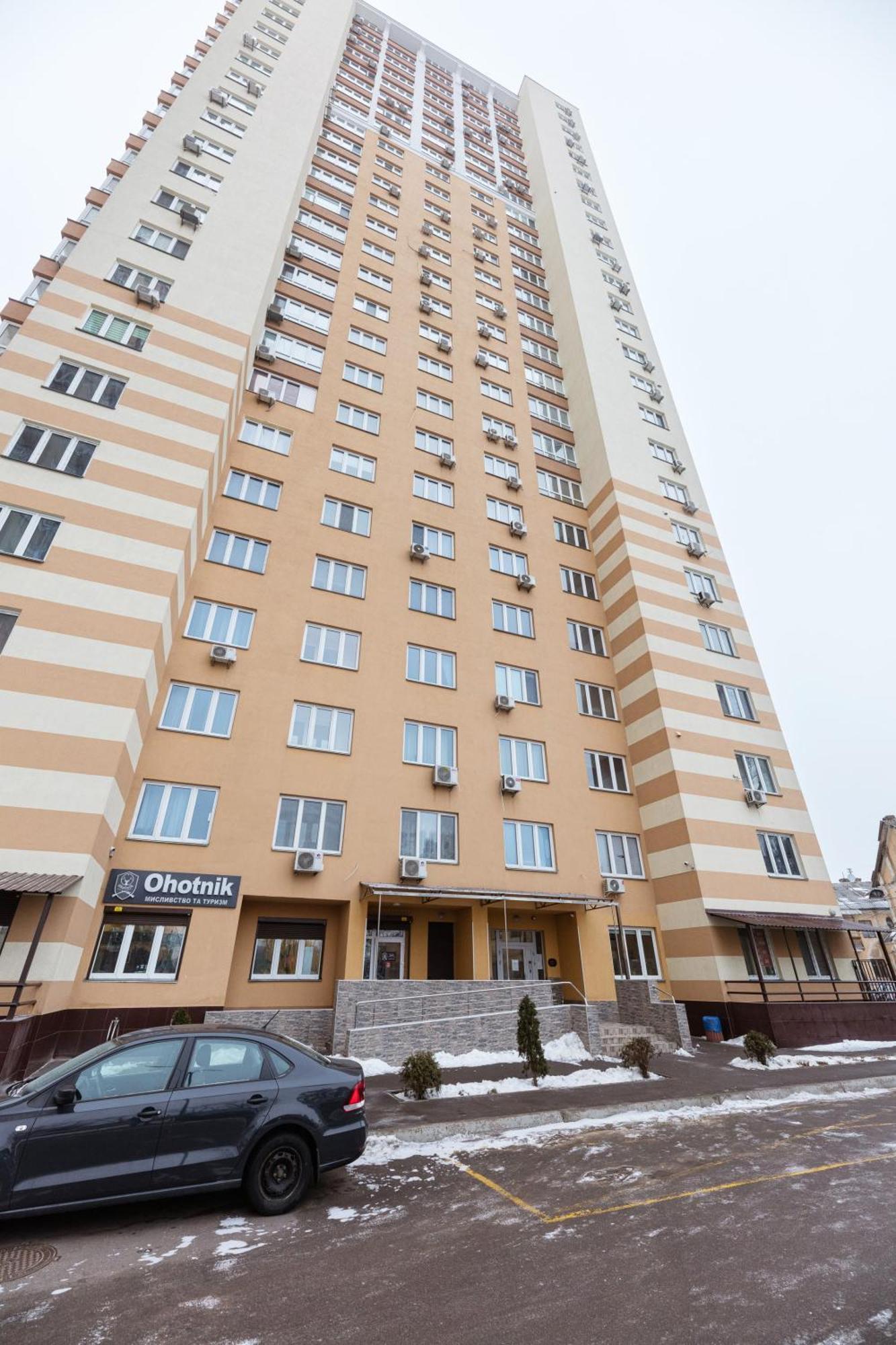 Квартири Люкс Метро Чернігівська Leilighet Kiev Eksteriør bilde